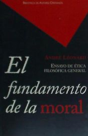 Portada de El fundamento de la moral