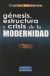 Portada de Génesis, estructura y crisis de la modernidad, de Carlos Valverde