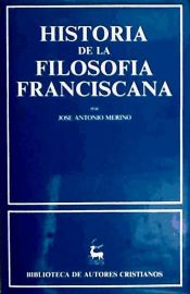Portada de Historia de la filosofía franciscana