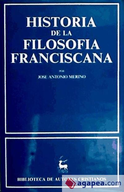 Historia de la filosofía franciscana