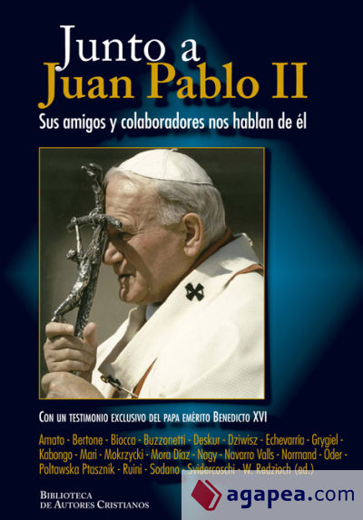 Junto a Juan Pablo II