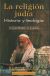 Portada de La religión judía. Historia y teología, de Antonio Rodríguez Carmona