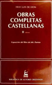 Portada de Obras completas castellanas de Fray Luis de León. II