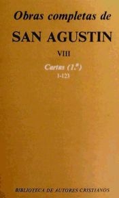 Portada de Obras completas de San Agustín. VIII: Cartas (1.º): 1-123