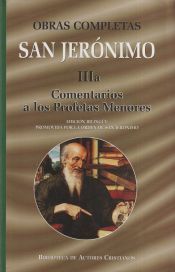 Portada de Obras completas de San Jer&oacute;nimo. IIIa: Comentarios a los Profetas Menores