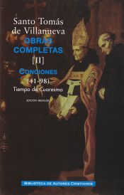 Portada de Obras completas de Santo Tomás de Villanueva. II: Conciones 41-98. Tiempo Cuaresma