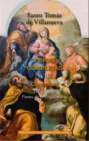 Portada de Obras completas de Santo Tomás de Villanueva. VII: Conciones 262-292. Fiestas de la Virgen María