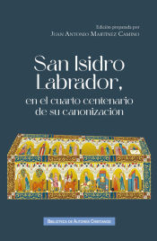 Portada de San Isidro Labrador, en el cuarto centenario de su canonización