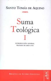 Portada de Suma teológica, I: Introducción general; Tratado de Dios uno (1 q. 1-26)