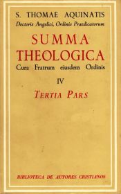 Portada de Summa Theologiae. IV: Tertia pars