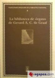 Portada de La Biblioteca de órgano de Gerard A. C. de Graaf