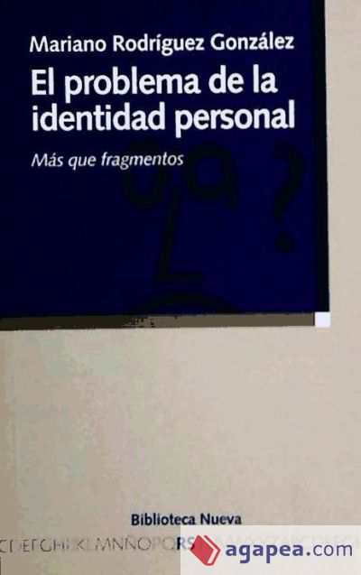 El problema de la identidad personal