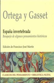 Portada de Espa&ntilde;a invertebrada, Jos&eacute; Ortega y Gasset