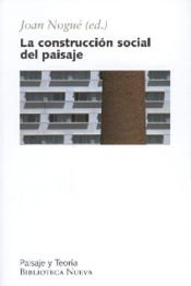 Portada de La construcci&oacute;n social del paisaje