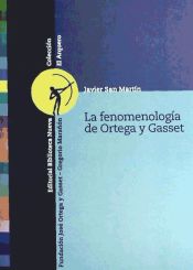 Portada de La fenomenología de Ortega y Gasset