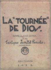 Portada de La tournée de Dios (edición facsímil del manuscrito)