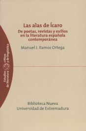 Portada de Las alas de Ícaro. De poetas, revistas, y exilios en la literatura española contemporánea
