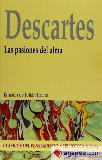 Las pasiones del alma, R. Descartes