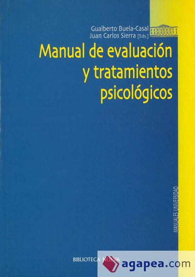 Manual de evaluación y tratamientos psicológicos