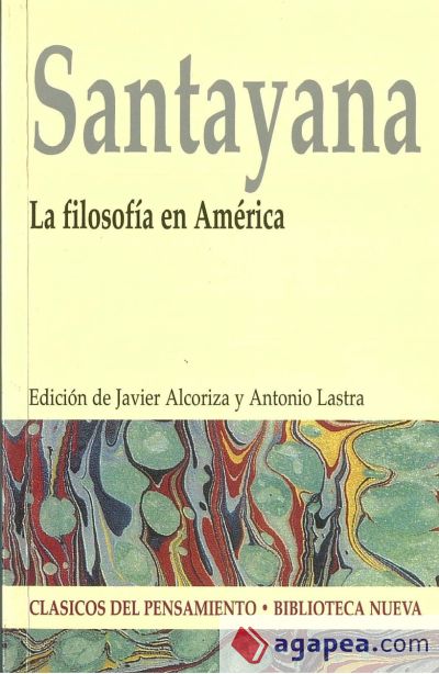 Santayana. La filosofía en América