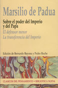 Portada de Sobre el poder del Imperio y del Papa. El defensor menor. La transferencia del Imperio