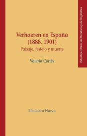 Portada de Verhaeren en España (1888, 1901). Paisaje, festejo y muerte