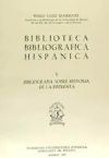 Biblioteca bibliográfica hispánica. (T.5)