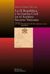 Portada de II Rep?blica y Guerra Civil en el Archivo Secreto Vaticano