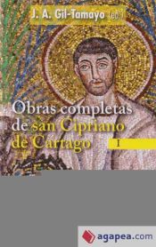 Portada de Obras completas de San Cipriano de Cartago, I