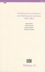 Portada de Conferències en el centenari de la Biblioteca de Catalunya (1907-2007)