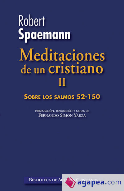 MEDITACIONES DE UN CRISTIANO II