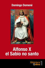 Portada de Alfonso X el Sabio no santo