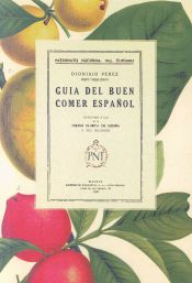 Portada de Guía del buen comer español