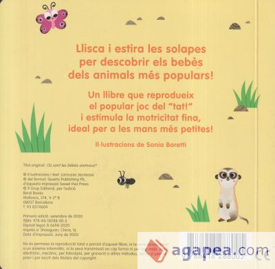 On viuen els bebès animals? : llibres amb solapes dobles que reprodueixen el joc del "tat!": ideals per a les mans més petites!