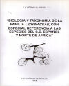 Biologia y taxonomia de la familia lichinaceae con especial referencia a las especies del s e español y norte de africa