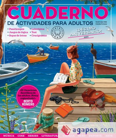 Cuaderno Blackie Books. Vol. 10: Cuaderno de actividades para adultos. ¡Décimo aniversario!