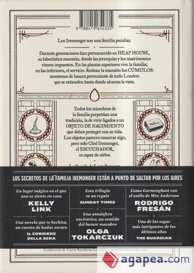 Trilog&iacute;a IREMONGER 1: Los secretos de Heap House