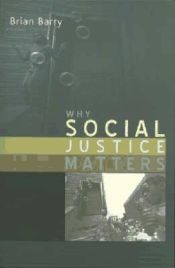 Portada de Why Social Justice Matters