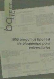 Portada de Bqtest. 1000 preguntas tipo test de bioquímica para universitarios
