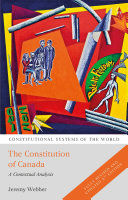 Portada de The Constitution of Canada: A Contextual Analysis