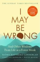 Portada de I May Be Wrong