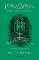 Portada de Harry Potter and the Order of the Phoenix - Slytherin Edition