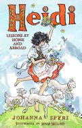 Portada de Heidi: Her Early Lessons and Travels