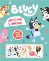 Bluey. Libro juguete - &iexcl;Imagina y juega! Libro con imanes. Incluye diario de juegos