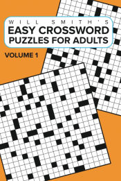Portada de Easy Crossword Puzzles For Adults - Volume 1
