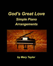 Portada de Godâ€™s Great Love Simple Piano Arrangements