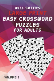 Portada de Will Smith Large Print Easy Crossword Puzzles For Adults - Volume 1