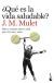 Portada de &iquest;Qu&eacute; es la vida saludable?, de J. M. Mulet