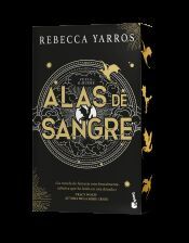 Portada de Alas de sangre. Edición especial con cantos decorados