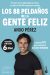 Portada de Los 88 Peldaños de la Gente Feliz, de Anxo Pérez Rodríguez